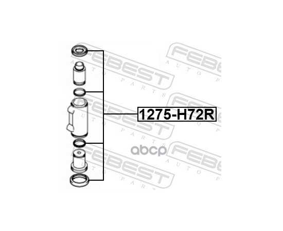 Купить РЕМКОМЛЕКТ КОЛЕСНОГО ЦИЛИНДРА HYUNDAI HD45/HD65/HD72/HD78 2004- 1275-H72R