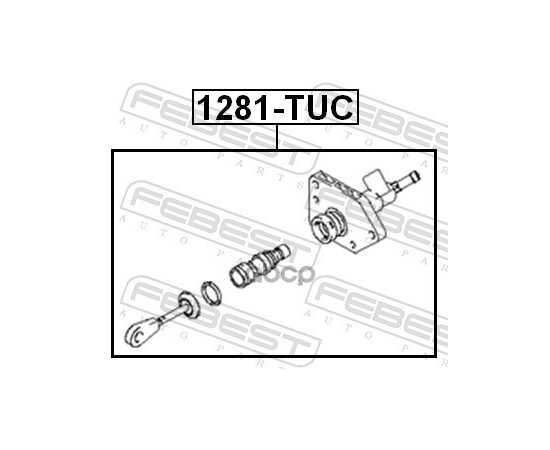 Купить ЦИЛИНДР СЦЕПЛ.ГЛАВ. KIA SPORTAGE/HYUNDAI TUCSON 0410 FEBEST 1281-TUC