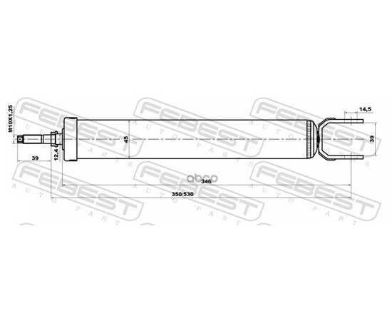 Купить АМОРТИЗАТОР ЗАДНИЙ L=R HYUNDAI I30/KIA CEED 07-12 FEBEST 12650915R