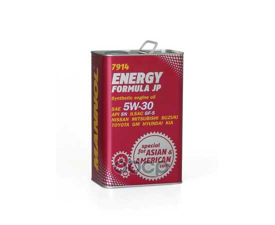 Купить МАСЛО МОТОРНОЕ MANNOL ENERGY FORMULA C4 5W-30 1 Л 79171