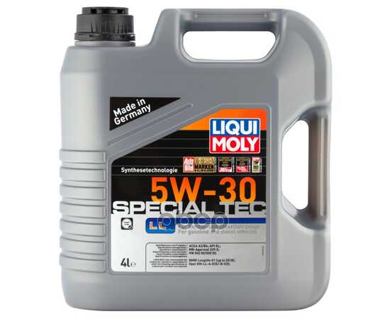 Купить МАСЛО МОТОРНОЕ LIQUI MOLY LEICHTLAUF SPECIAL LL 5W-30 СИНТЕТИЧЕСКОЕ 4 Л 2339/7654