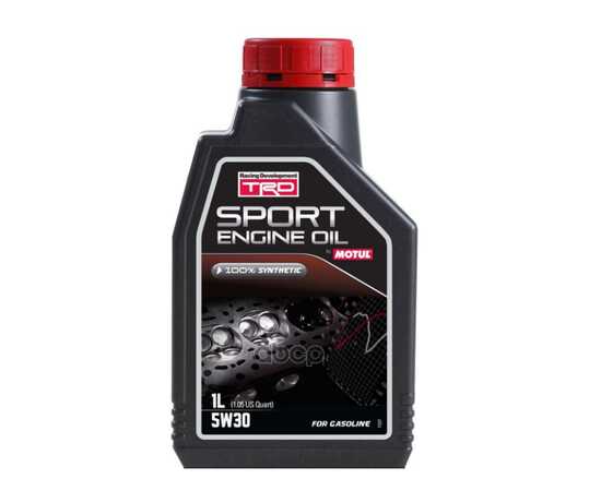 Купить МАСЛО МОТОРНОЕ MOTUL TRD SPORT ENGINE OIL GASOLINE 5W-30 СИНТЕТИЧЕСКОЕ 1 Л 110939