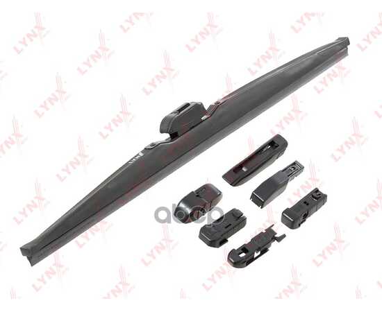 Купить ЩЕТКА СТЕКЛООЧИСТИТЕЛЯ ЗИМНЯЯ 500 ММ КАРКАСНАЯ 1 ШТ LYNXAUTO WINTER WIPER BLADE LW500