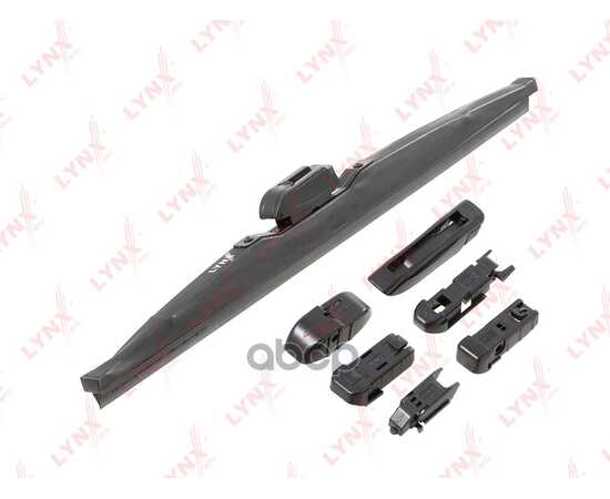 Купить ЩЕТКА СТЕКЛООЧИСТИТЕЛЯ ЗИМНЯЯ 400 ММ КАРКАСНАЯ 1 ШТ LYNXAUTO WINTER WIPER BLADE LW400