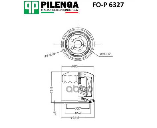 Купить ФИЛЬТР МАСЛЯНЫЙ (АНАЛОГ FO 5418) HYUNDAI/KIA SOLARIS/RIO FO-P6327