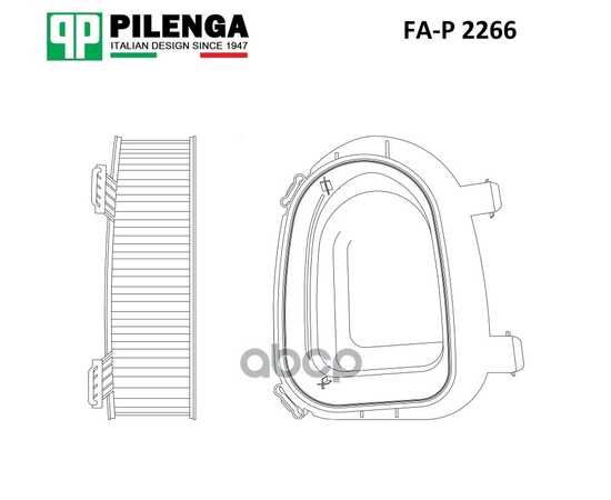 Купить ФИЛЬТР ВОЗДУШНЫЙ BMW X3 (F25), X5 (E70, F15,F85), X6 (E71,72) 18D, 20D, FA-P2266