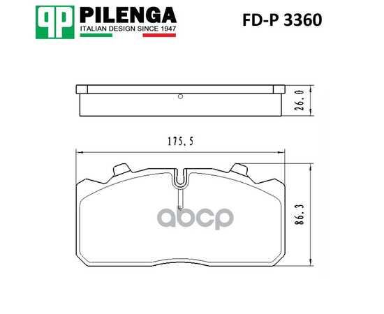 Купить КОЛОДКИ ТОРМОЗНЫЕ ДИСКОВЫЕ ПЕРЕДНИЕ, ЗАДНИЕ GAZ ГАЗОН NEXT FD-P3360