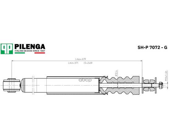 Купить АМОРТИЗАТОР ГАЗОВЫЙ ЗАДНИЙ LARGUS, LOGAN SH-P 7072 - G