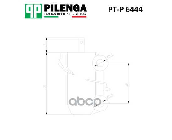 Купить НАТЯЖИТЕЛЬ РЕМНЯ ГРМ MITSUBISHI OUTLANDER 2005-2012 PT-P6444