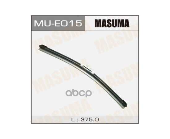 Купить ЩЕТКА СТЕКЛООЧИСТИТЕЛЯ 375 ММ БЕСКАРКАСНАЯ 1 ШТ MASUMA FLAT WIPER BLADE MU-E015