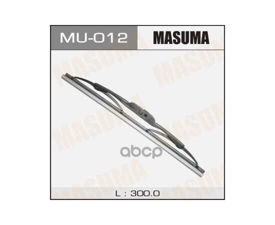 Купить ЩЕТКА СТЕКЛООЧИСТИТЕЛЯ 300 ММ КАРКАСНАЯ 1 ШТ MASUMA FLAT WIPER BLADE MU-012