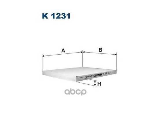 Купить ФИЛЬТР САЛОННЫЙ FILTRON K1231