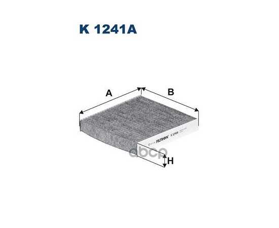 Купить ФИЛЬТР САЛОННЫЙ (УГОЛЬНЫЙ) PSA C-CROSSER/MITSUBISHI OUTLANDER II FILTRON K1241A