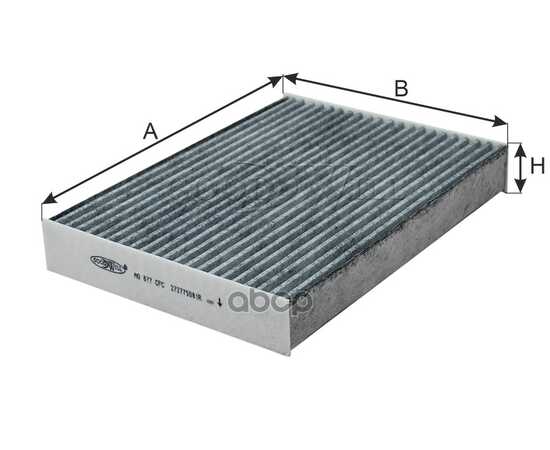 Купить ФИЛЬТР САЛОНА УГОЛЬНЫЙ AG677CFC