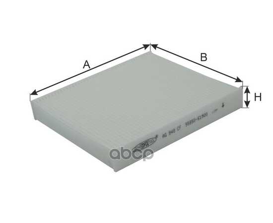 Купить ФИЛЬТР САЛОНА AG848CF
