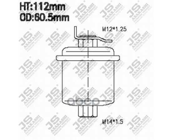 Купить ФИЛЬТР ТОПЛИВНЫЙ JS ASAKASHI FS7200