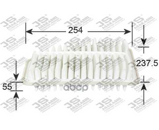 Купить ФИЛЬТР ВОЗДУШНЫЙ  TOYOTA ESTIMA 3,5 2006 -   TOYOTA VANGUARD 3,5 2005 -  A1015