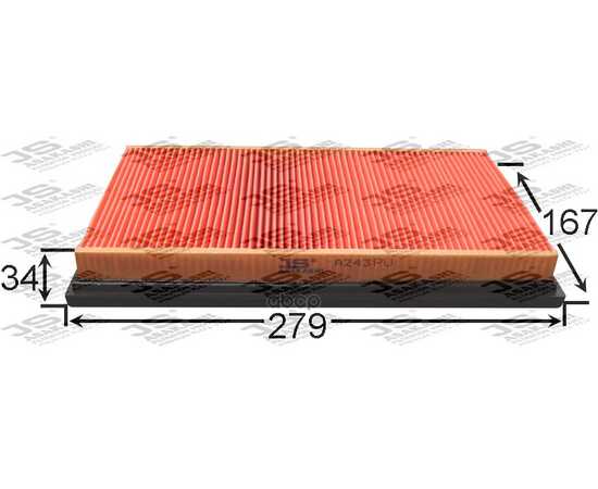 Купить ФИЛЬТР ВОЗДУШНЫЙ JS ASAKASHI A243PU