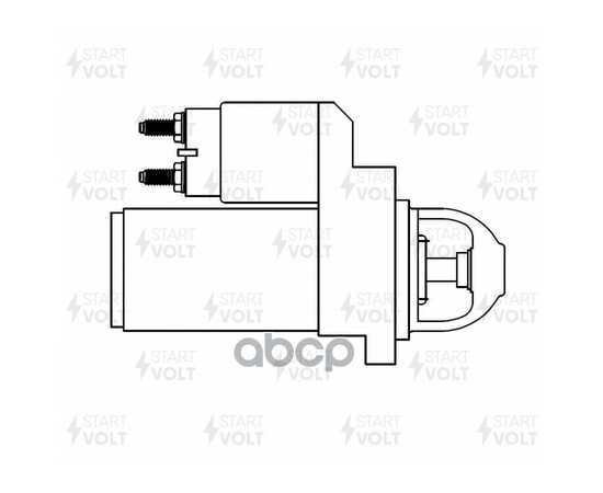 Купить СТАРТЕР ДЛЯ А/М KIA SORENTO II (09-)/HYUNDAI SANTA FE II (09-) 2.0CRDI/2.2CRDI 2КВТ STARTVOLT LST 0838