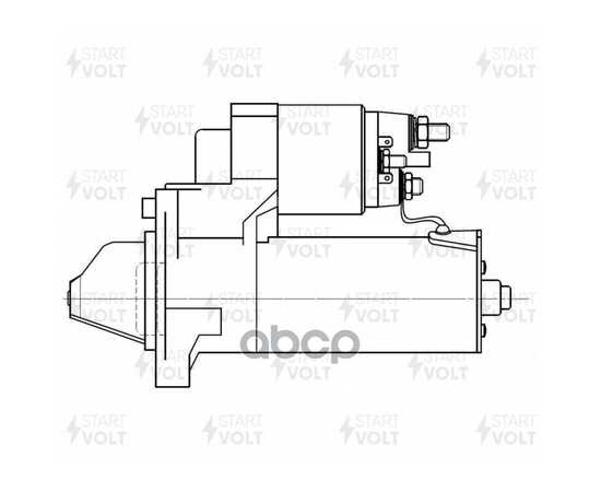 Купить СТАРТЕР ДЛЯ А/М LDV MAXUS 05- 2.5D 2,0КВТ LST1623