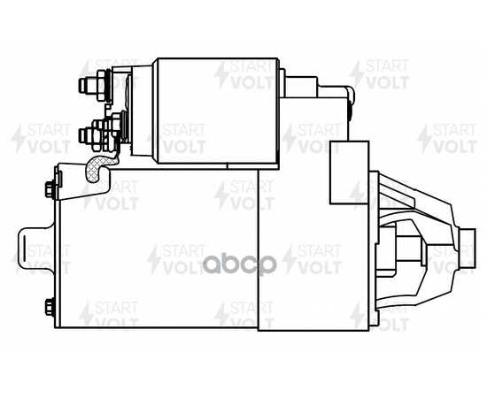 Купить СТАРТЕР ДЛЯ А/М FORD FOCUS I 98-/MONDEO II 96- 1.8I/2.0I 1,4КВТ LST1006