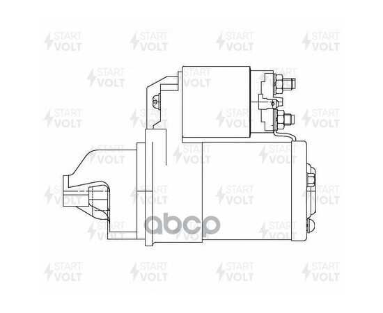 Купить СТАРТЕР ДЛЯ А/М SUZUKI GRAND VITARA (05-) 2.4I 1,3КВТ STARTVOLT LST 2403