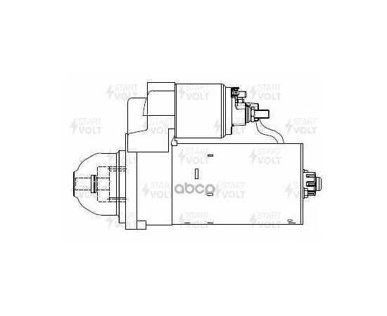 Купить СТАРТЕР ДЛЯ А/М MERCEDES-BENZ GLK X204 (08-)/V W447 (14-) 2.1CDI (START-STOP) 2,2КВТ STARTVOLT LST 1508