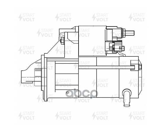 Купить СТАРТЕР ДЛЯ А/М TOYOTA COROLLA E100 (91-)/CALDINA T190 (92-) 1.3I/1.5I 1КВТ STARTVOLT LST 1941