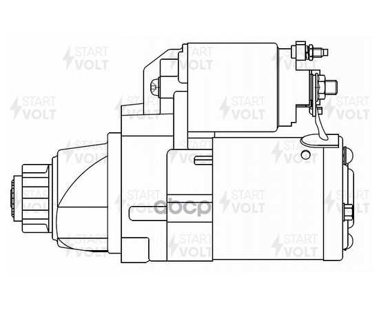 Купить СТАРТЕР ДЛЯ А/М NISSAN X-TRAIL T32 (14-)/TEANA L33 (14-) 2.5I 1,4КВТ STARTVOLT LST 1418