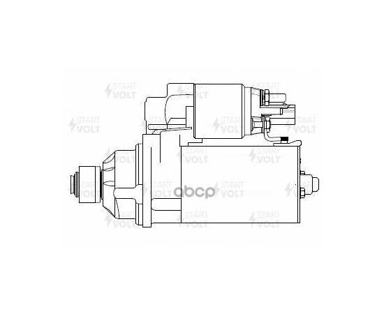 Купить СТАРТЕР ДЛЯ А.М VAG PASSAT B7 11- ,GOLF VI 08- 1.4TSI,1.8TSI 1,4КВТ LST 1841