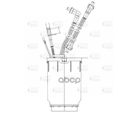 Купить МОДУЛЬ ТОПЛ. НАСОСА ДЛЯ А/М VAG TOUAREG (06-) 3.6I ПРАВЫЙ STARTVOLT SFM 1303