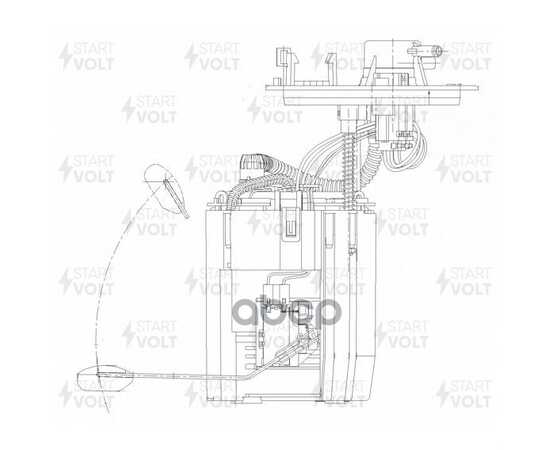 Купить МОДУЛЬ ТОПЛИВНОГО НАСОСА ДЛЯ А/М HYUNDAI SOLARIS II 17-/KIA RIO 17- 1.4I/1.6I SFM0817