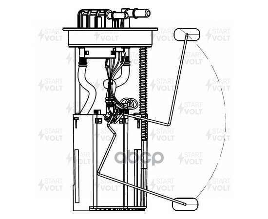 Купить МОДУЛЬ ТОПЛ. НАСОСА ДЛЯ А/М CHERY BONUS (11-)/TIGGO 2 (16-) 1.5I STARTVOLT SFM 3013