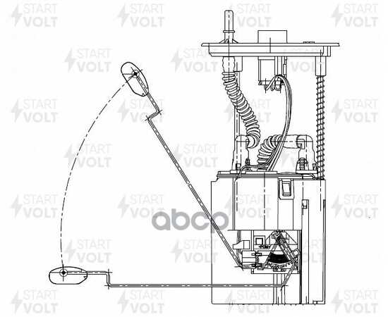 Купить МОДУЛЬ ТОПЛ. НАСОСА ДЛЯ А/М HYUNDAI SANTA FE (12-)/KIA SORENTO (09-) 2.4I STARTVOLT SFM 2709