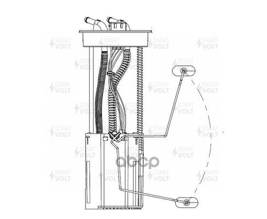 Купить МОДУЛЬ ТОПЛИВНОГО НАСОСА ДЛЯ А/М GREAT WALL HOVER H3 10-/HOVER H5 10- 2.0I/2.4I SFM1576