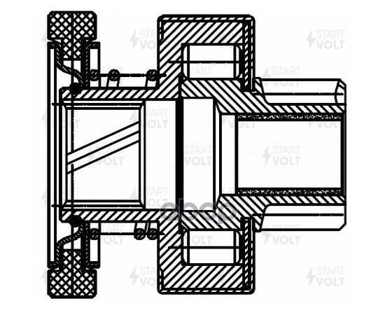 Купить ПРИВОД СТАРТЕРА (БЕНДИКС) ДЛЯ А/М FIAT DUCATO (06-) 2.3JTD (VCS 1603)