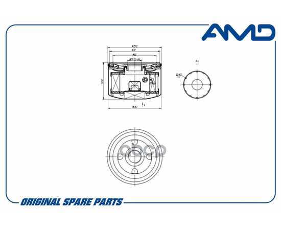 Купить ФИЛЬТР МАСЛЯНЫЙ AMD AMD.FL723