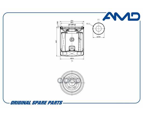 Купить ФИЛЬТР МАСЛЯНЫЙ   AMDFL235