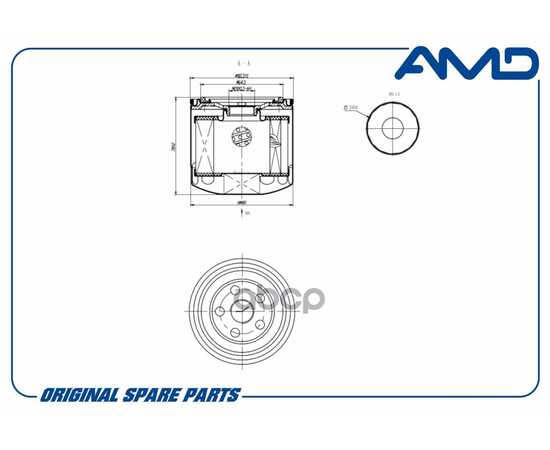 Купить ФИЛЬТР МАСЛЯНЫЙ AMD AMD.FL126