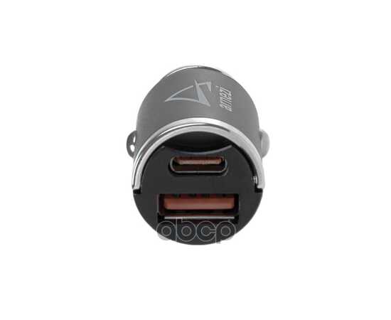 Купить АДАПТЕР АВТОМОБИЛЬНЫЙ 20W USB-A (QC3.0) + TYPE-С (PD 3.0) 12-24V В ПРИКУРИВАТЕЛЬ ARNEZI A0603016