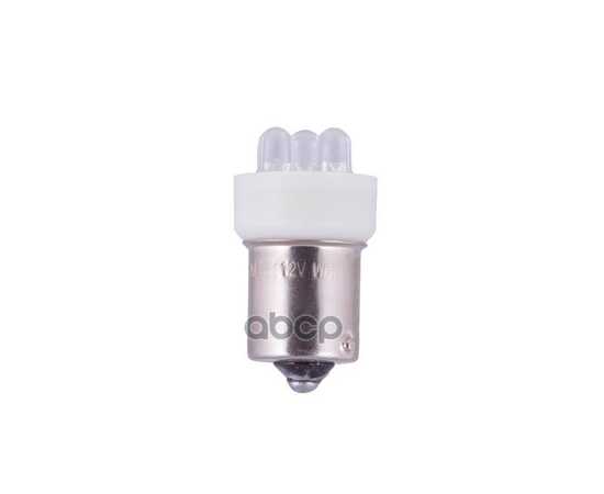 Купить ЛАМПА СВЕТОДИОДНАЯ 12V R10W 10W BA15S МАЯК 1 ШТ. КАРТОН 12T15-W5LED