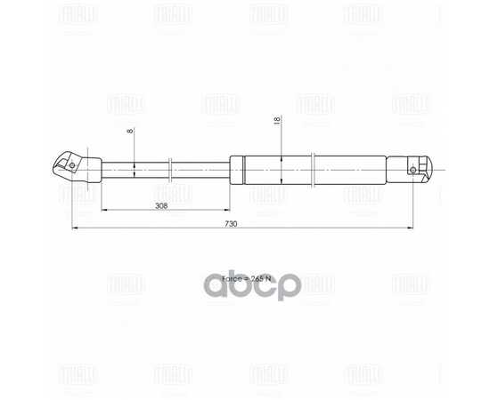 Купить АМОРТИЗАТОР УПОР ДЛЯ А/М VW GOLF VI 08- КАПОТА GS1813