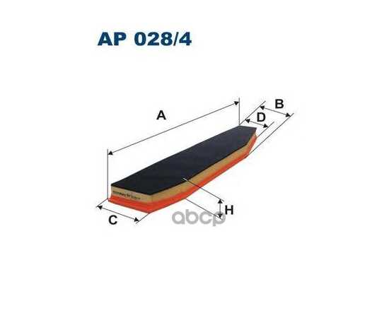 Купить ФИЛЬТР ВОЗДУШНЫЙ FILTRON AP028/4