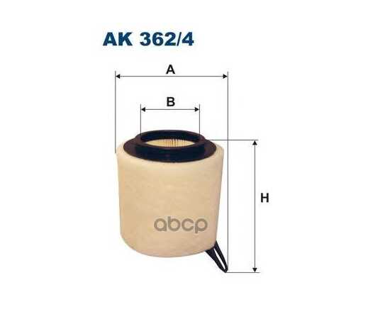 Купить ФИЛЬТР ВОЗДУШНЫЙ AK362/4