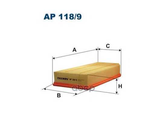 Купить ФИЛЬТР ВОЗДУШНЫЙ FILTRON AP118/9