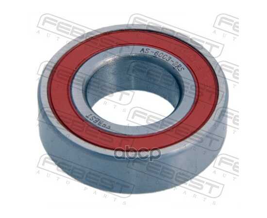 Купить ПОДШИПНИК СТАРТЕРА ШАРИКОВЫЙ HONDA/MAZDA/MITSUBISHI/TOYOTA /17X35X10 FEBEST AS-6003-2RS