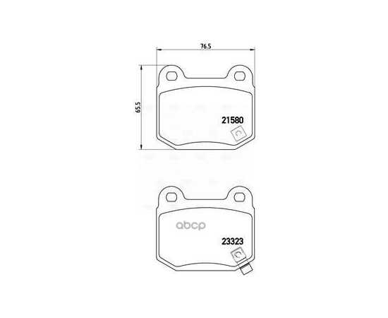 Купить КОЛОДКИ ТОРМ. ДЛЯ А/М MITSUBISHI LANCER EVO (98-)/SUBARU IMPREZA (01-) WRX STI ДИСК. ЗАД. TRIALLI PF 4099