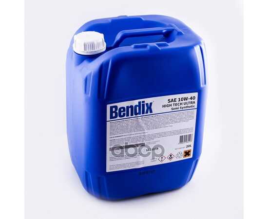 Купить МАСЛО МОТОРНОЕ BENDIX HIGH TECH ULTRA TRUCK 10W-40 ПОЛУСИНТЕТИЧЕСКОЕ 20 Л 181123B