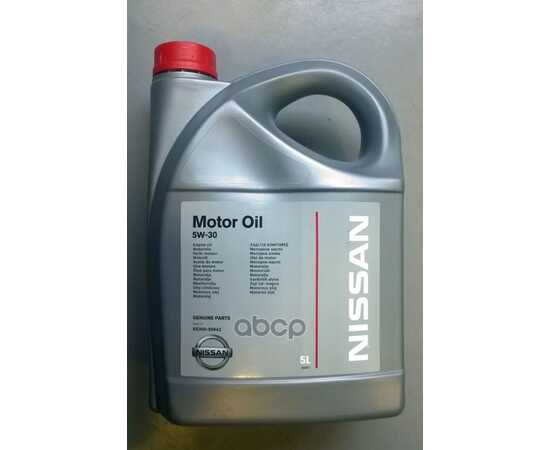 Купить МАСЛО МОТОРНОЕ NISSAN MOTOR OIL 5W-30 СИНТЕТИЧЕСКОЕ 5 Л KE900-99943