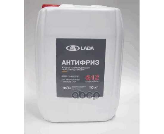 Купить АНТИФРИЗ LADA CARBOXYLATE G12 ГОТОВЫЙ -40 КРАСНЫЙ 10 Л 88888100010082